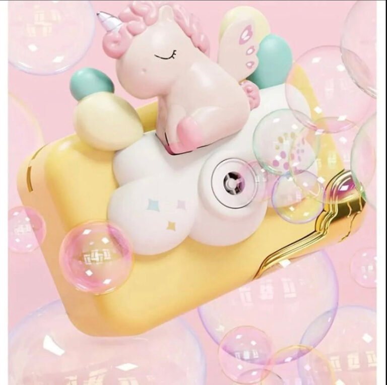Astronaut & Unicorn Portable Bubble Camera - Image 8