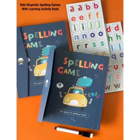 Magnetic Spelling Game With Learning Activity Book