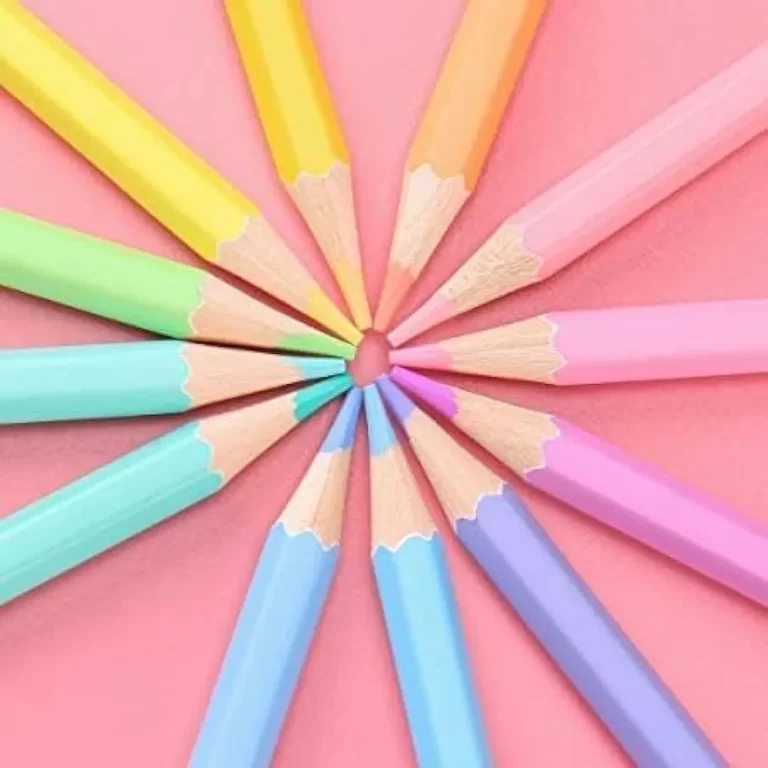 12 Pastel Colour Pencils - Image 2