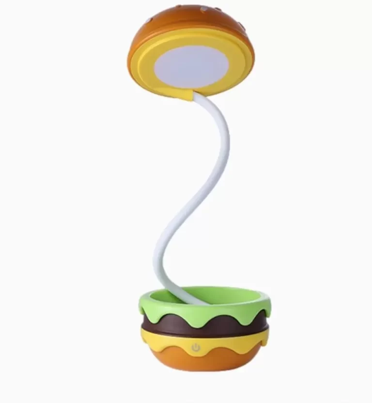 Cute Burger Table Lamp With Sharpener - Image 2