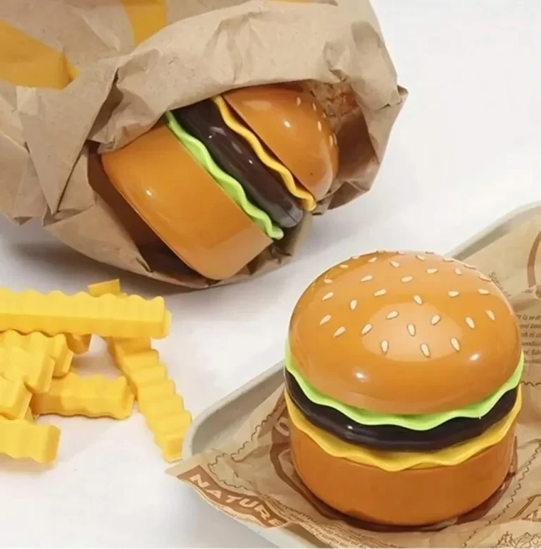 Cute Burger Table Lamp With Sharpener - Image 5