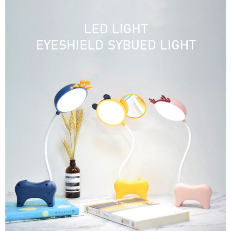 Cute Table Lamp With Mirror - Image 2