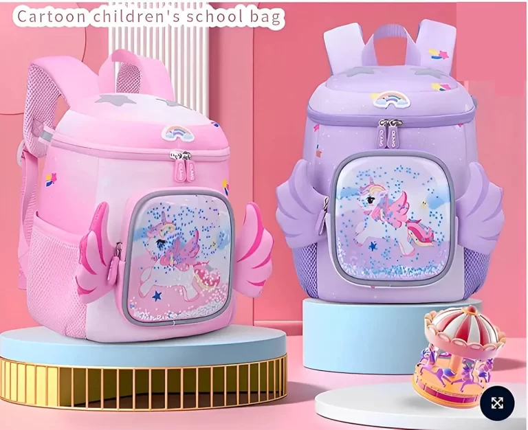 3D Unicorn School Backpack