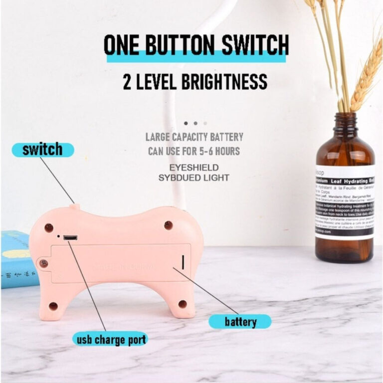 Cute Table Lamp With Mirror - Image 8