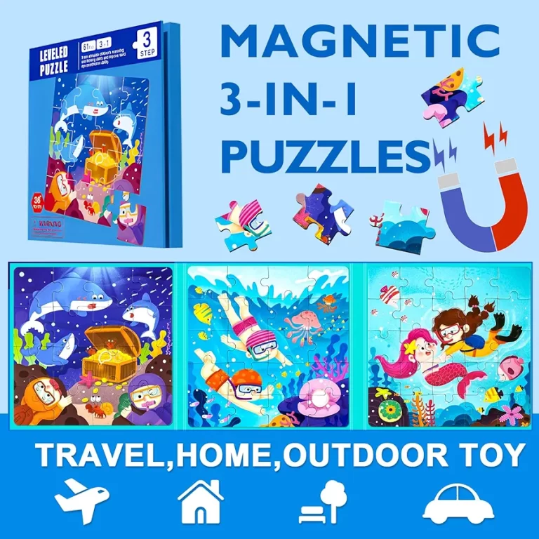 3 in 1-Magnetic Leveled Puzzles - Image 9