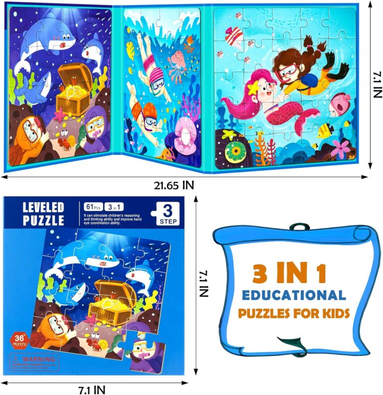 3 in 1-Magnetic Leveled Puzzles - Image 8