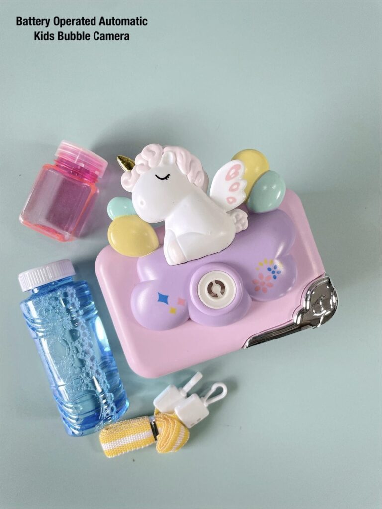 Astronaut & Unicorn Portable Bubble Camera - Image 4