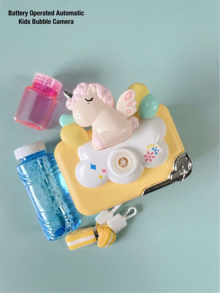 Astronaut & Unicorn Portable Bubble Camera - Image 3