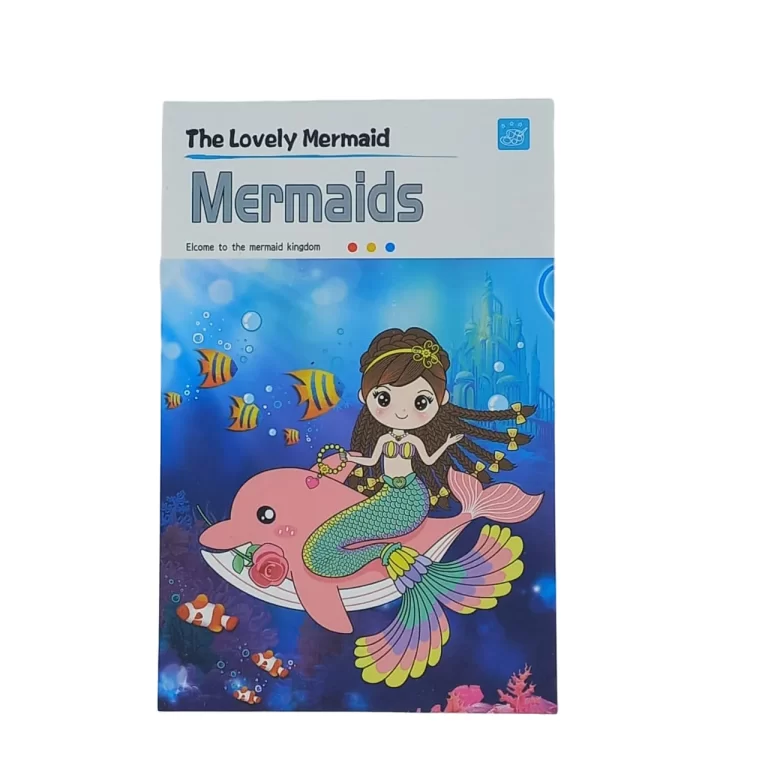 Coloring Pad With 6-Colour Strip And Brush - Image 2