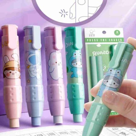 Stylish Press Pen Eraser