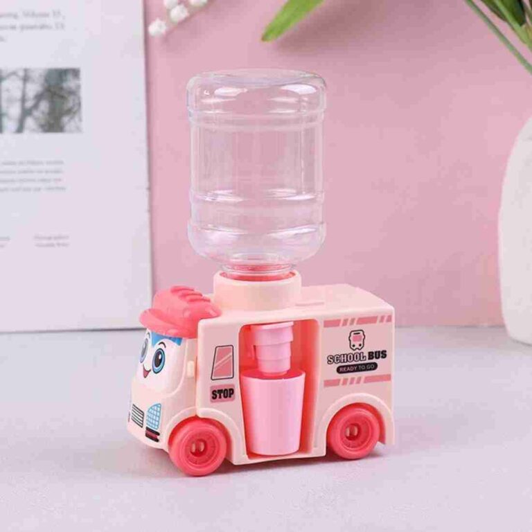 Mini School Bus Water Dispenser With Clay - Image 4