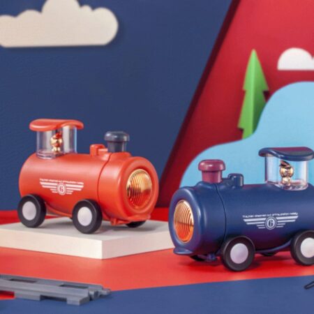 Train Engine Shape Stainless Steel Sipper Bottle