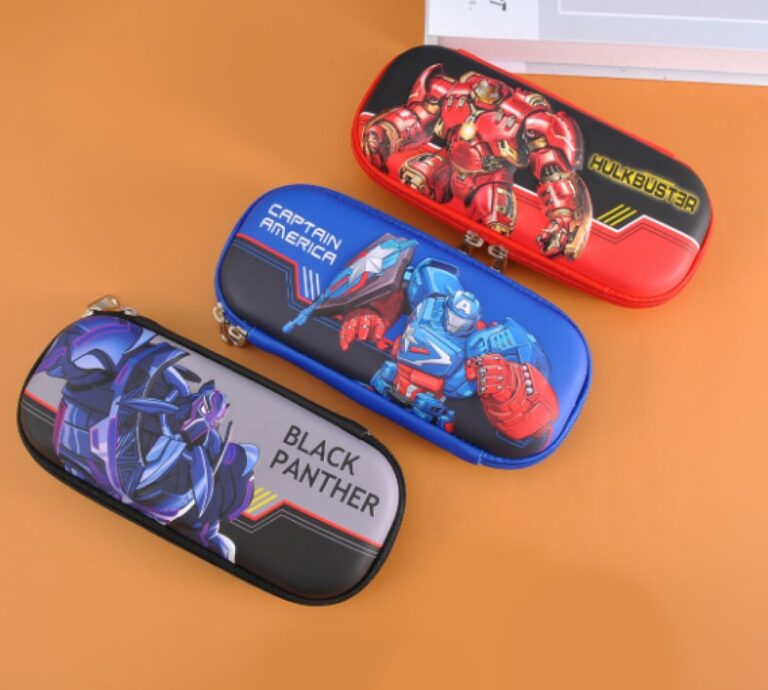 Super Hero Embossed Pencil Case