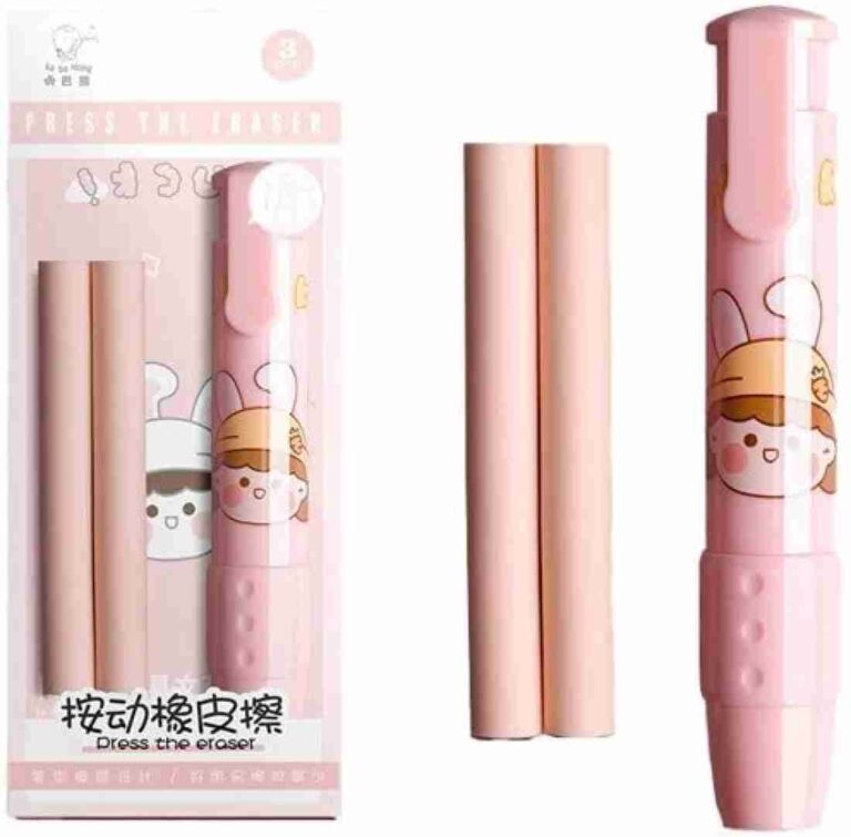 Stylish Press Pen Eraser - Image 4