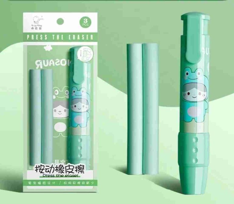 Stylish Press Pen Eraser - Image 2