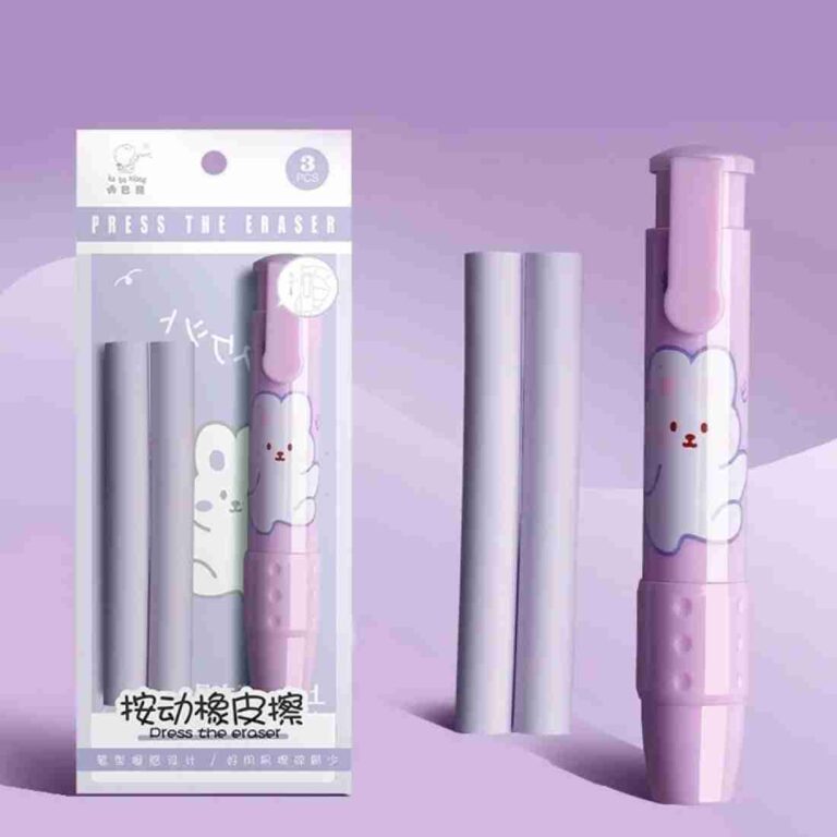 Stylish Press Pen Eraser - Image 3