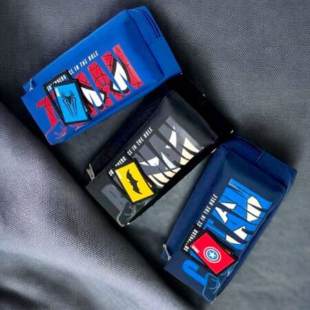 Superhero Single Chain Pencil Pouch