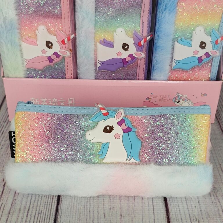 Unicorn Fur Pencil Pouch - Image 2