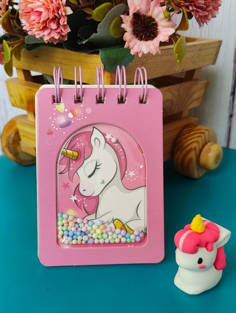 Mini Unicorn Spiral Diary - Image 2