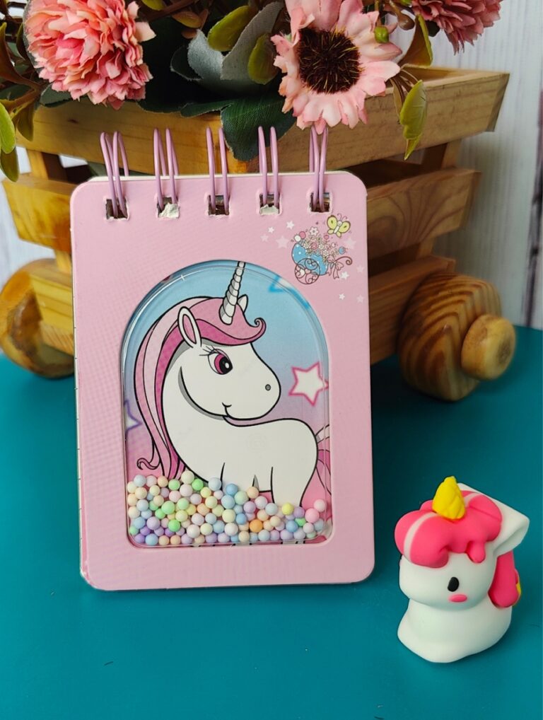 Mini Unicorn Spiral Diary - Image 4