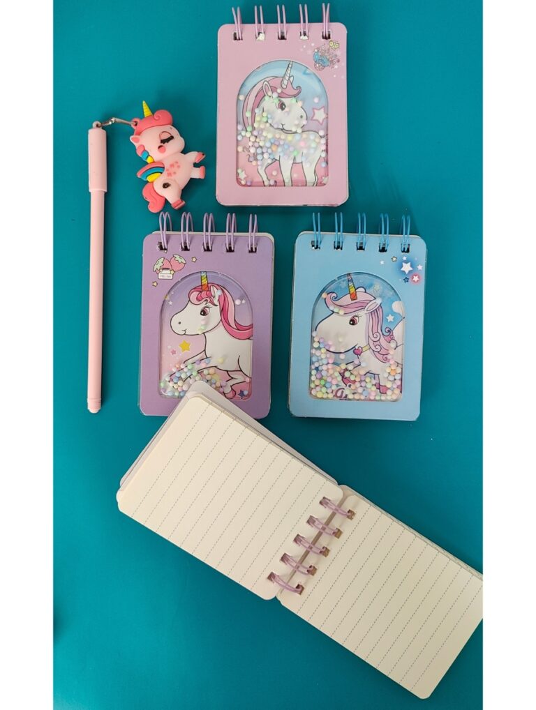 Mini Unicorn Spiral Diary - Image 5
