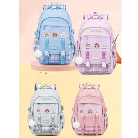 Checkered Style Backpack