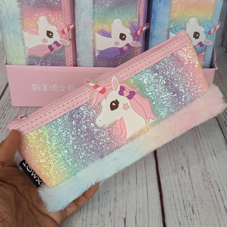 Unicorn Fur Pencil Pouch - Image 3