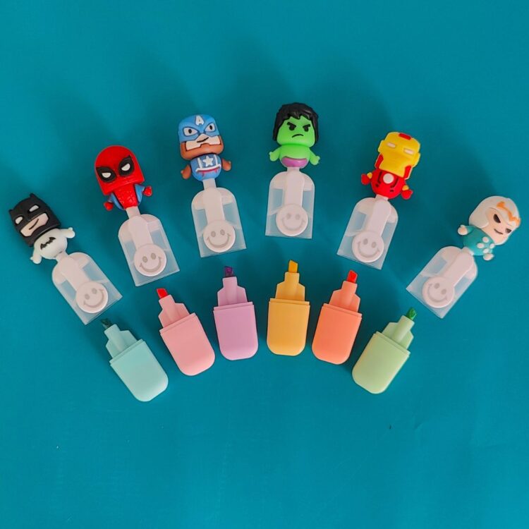 Superhero Highlighter (Set Of 6) - Image 2