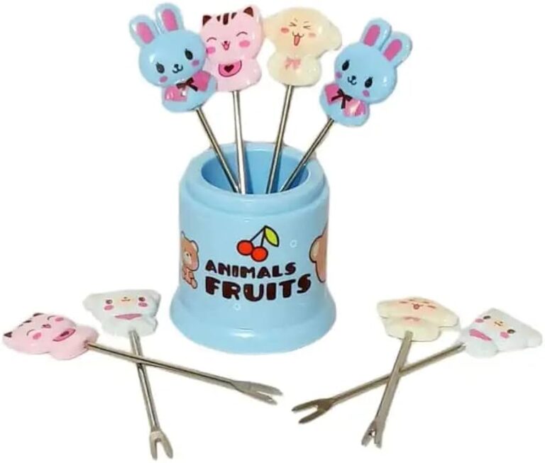 Cute Animal Steel Fruit Fork - Image 3