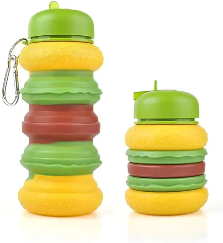 Silicon Burger Bottle 600ml - Image 2