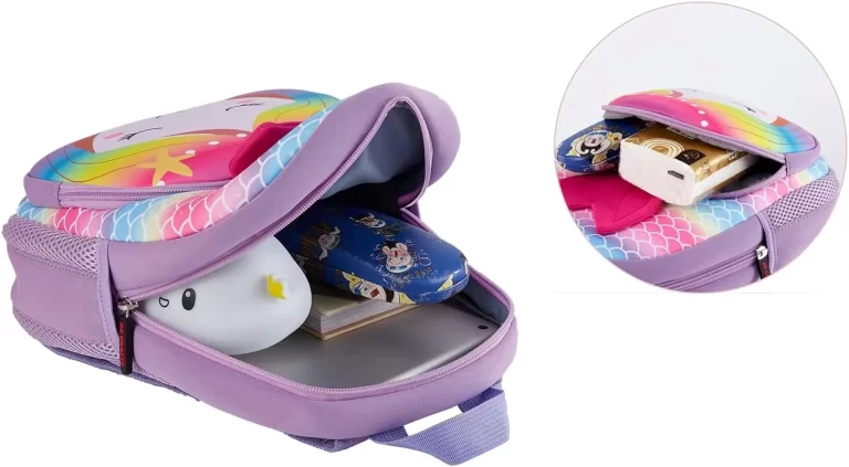 Cute Mermaid Kids Backpack - Image 4