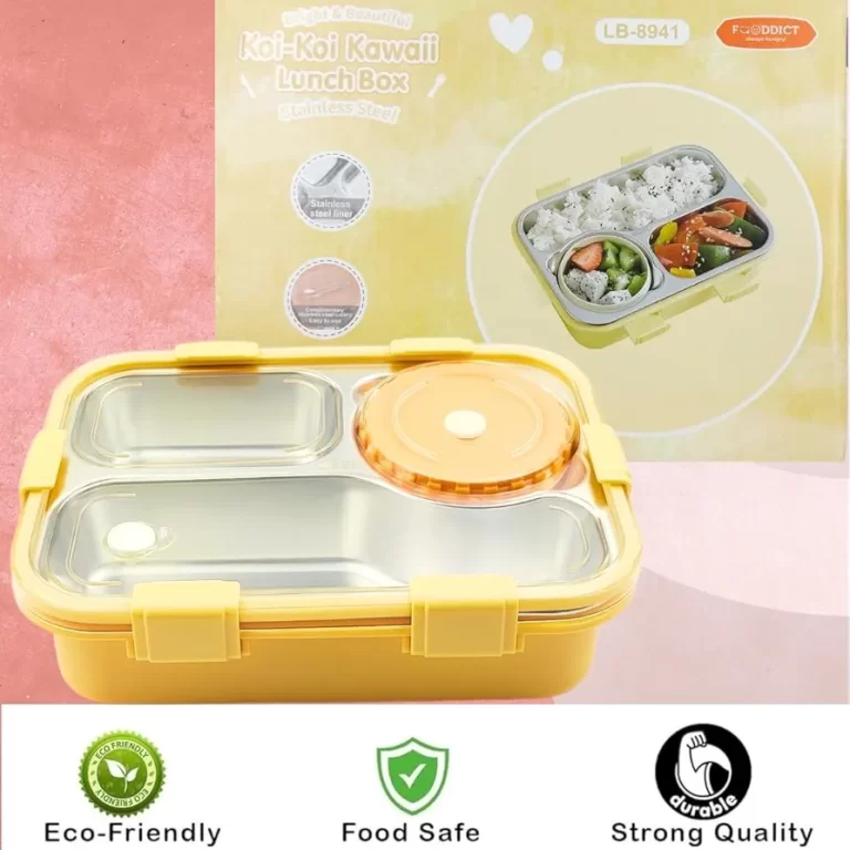 Pastel Lunchbox with 3 Compartments - Image 9