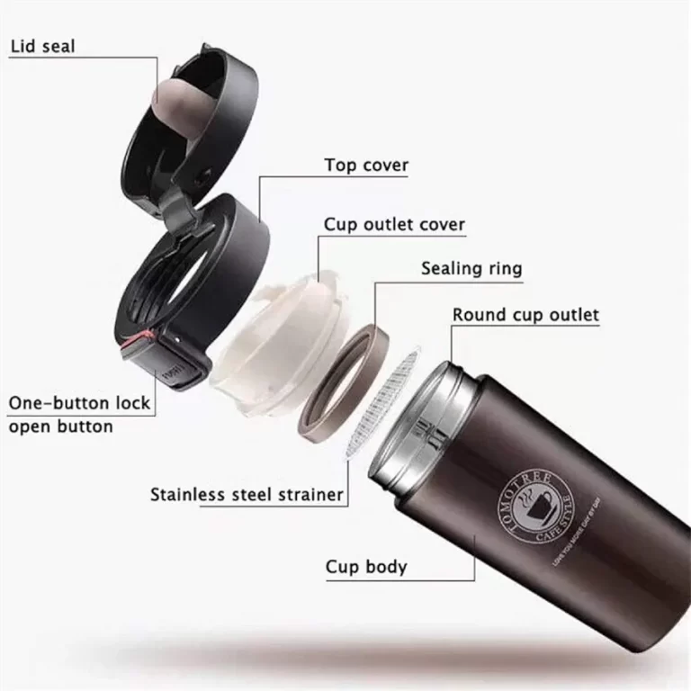 Vaccum Insulated Tea/Coffee Cup - 380ml - Image 9