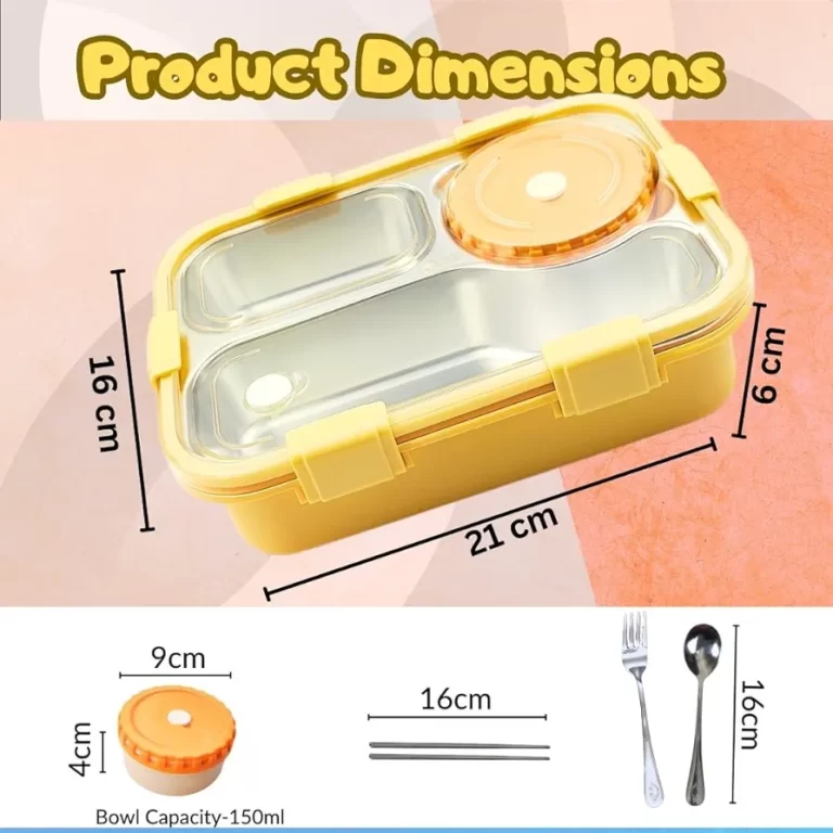 Pastel Lunchbox with 3 Compartments - Image 8