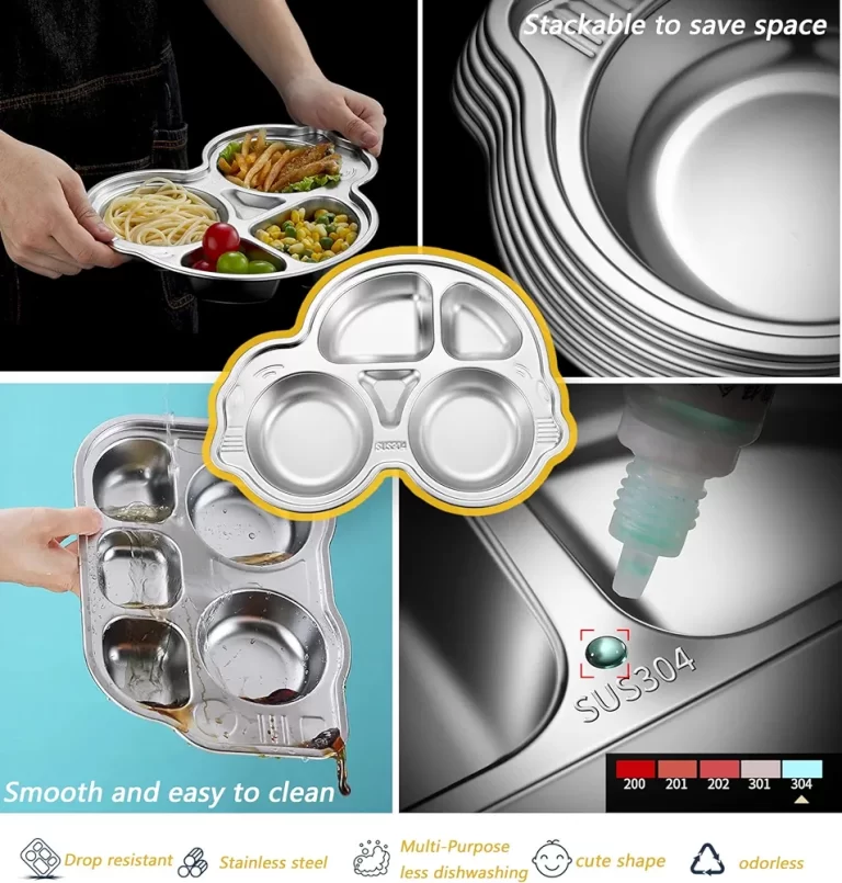 Stainless Steel Cartoon Shape Plate - Image 3