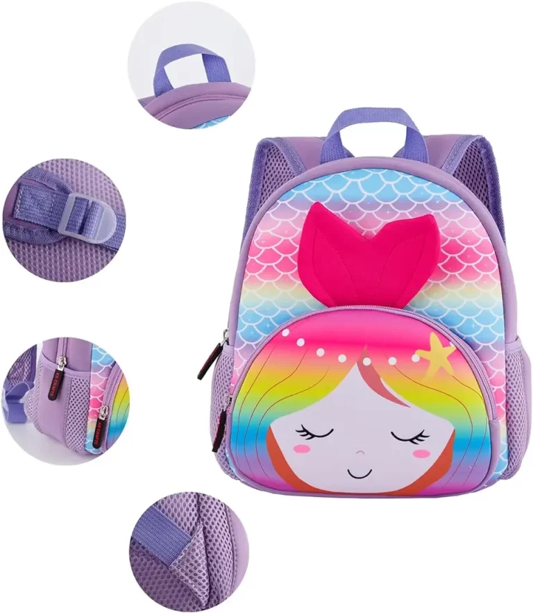 Cute Mermaid Kids Backpack - Image 2