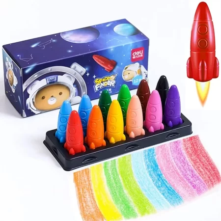 Crayons Space Craft (12 Colour)
