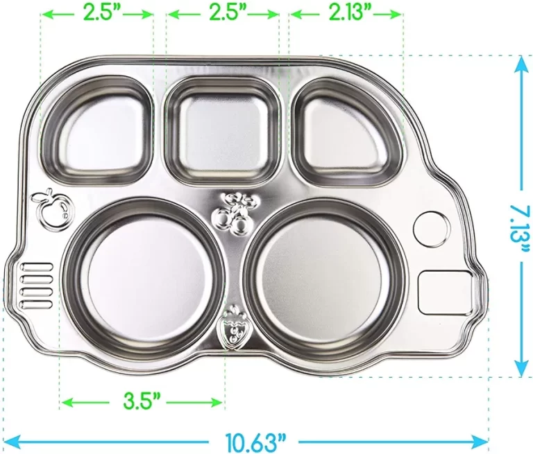Stainless Steel Cartoon Shape Plate - Image 8