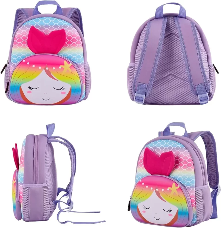 Cute Mermaid Kids Backpack - Image 6