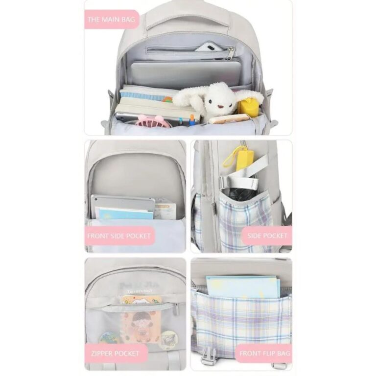 Checkered Style Backpack - Image 2