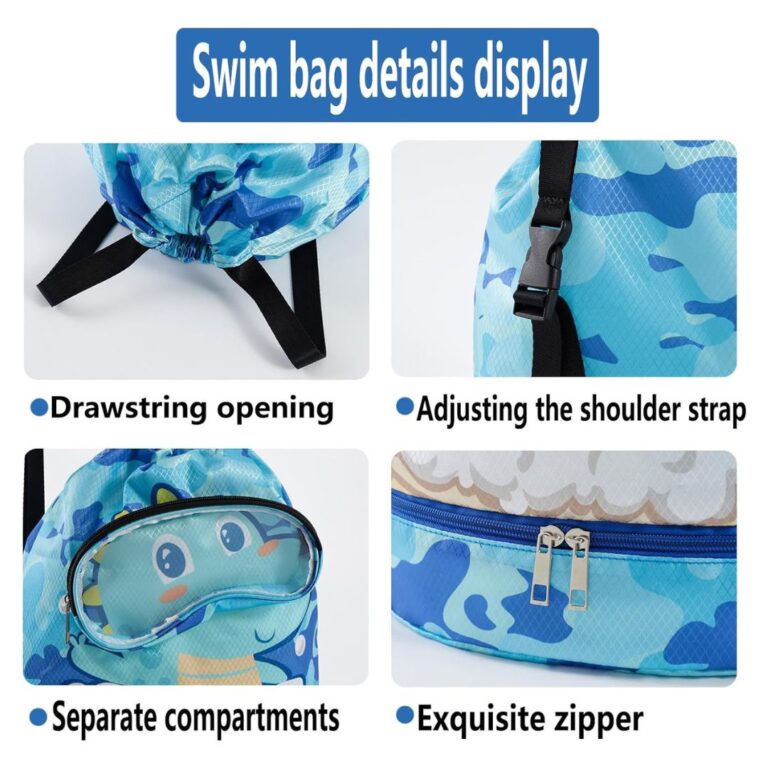Swimming Backpack With Bottom Compartment - Image 7