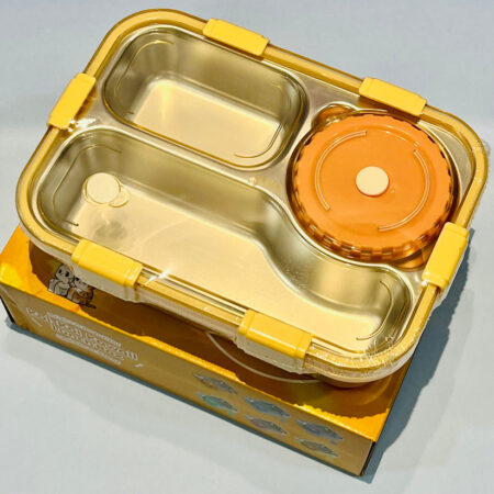 Pastel Lunchbox with 3 Compartments