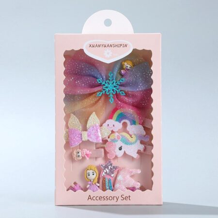 Cute Korean Hair Clips Set