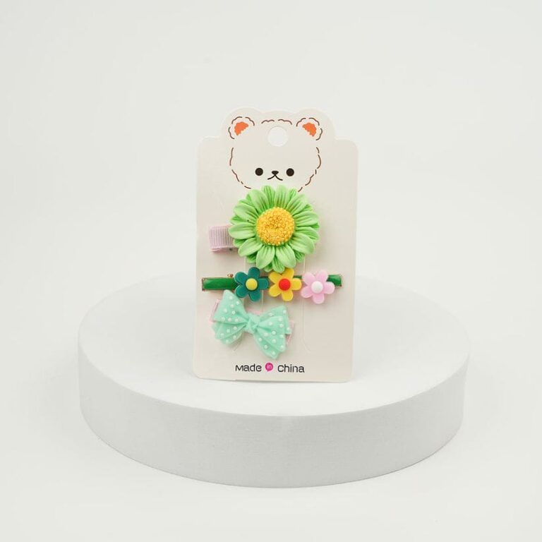 Cute Floral Hair Clips - Image 3