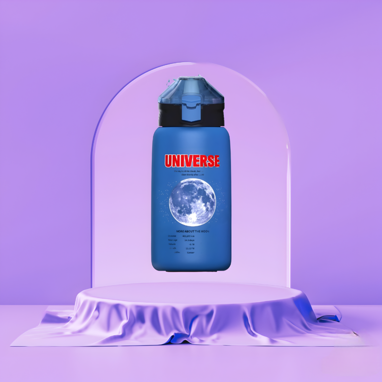 Astro Universe Stainless Steel Water Bottle - 550ML - Image 2