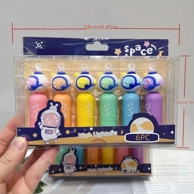 Creative Astronaut Highlighter (Set Of 6) - Image 6