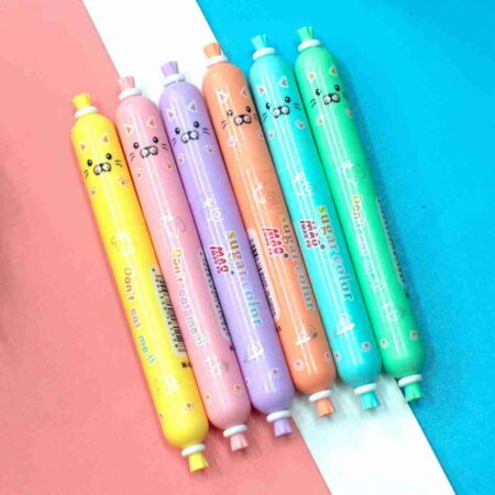 Cute Candy Highlighter (Set Of 6)
