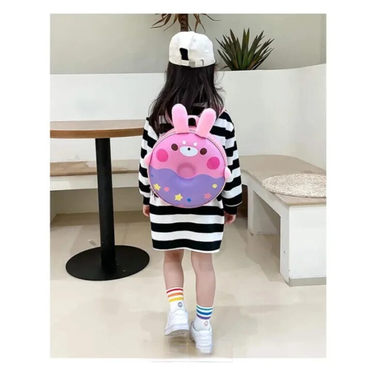 3D Colorful Donut Backpack - Image 3