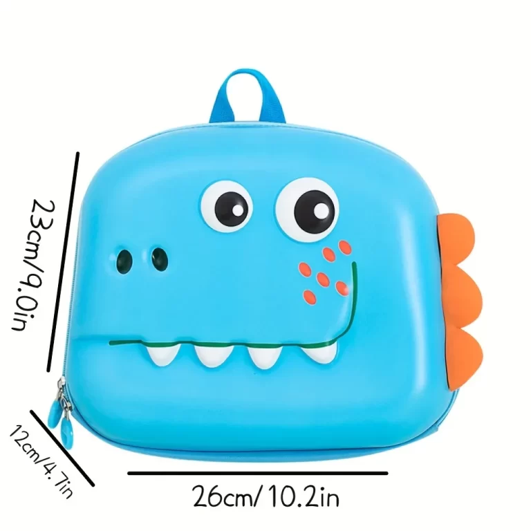 Little Monster Kindergarten Student Schoolbag Fashion Lightweight 3D Backpack - Image 7