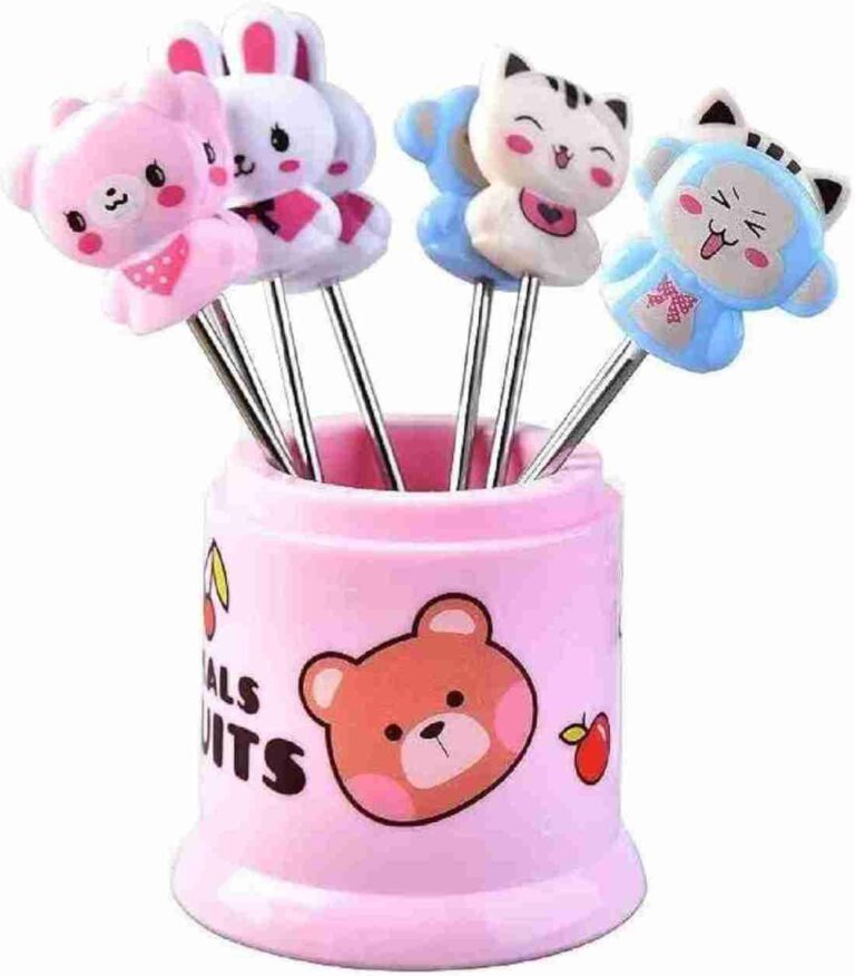 Cute Animal Steel Fruit Fork - Image 2